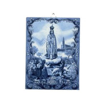 Portuguese Tiles of Our Lady of Fátima and Saint Anthony – Sacred Art for Wall Decoration