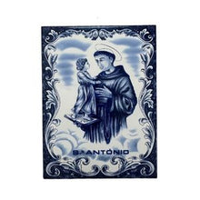 Portuguese Tiles of Our Lady of Fátima and Saint Anthony – Sacred Art for Wall Decoration